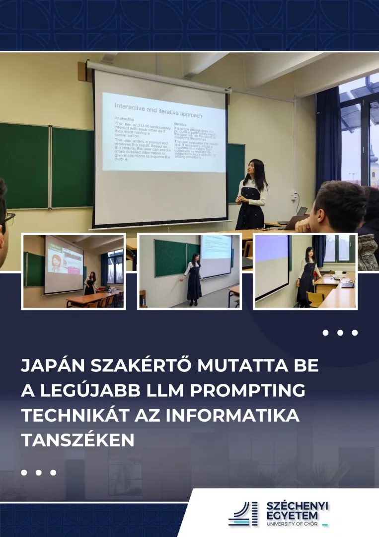 Japán szakértő mutatta be a legújabb LLM prompting technikát az Informatika Tanszéken